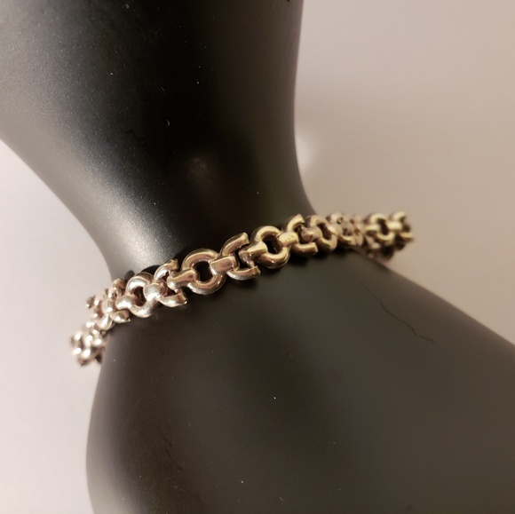 Vintage 1970s Chain Link Bracelet - Picture 5 of 6